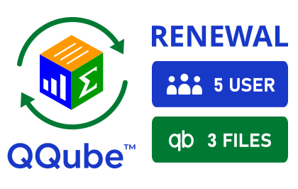 Multi-User (5) Edition For 3 QuickBooks Files Renewal